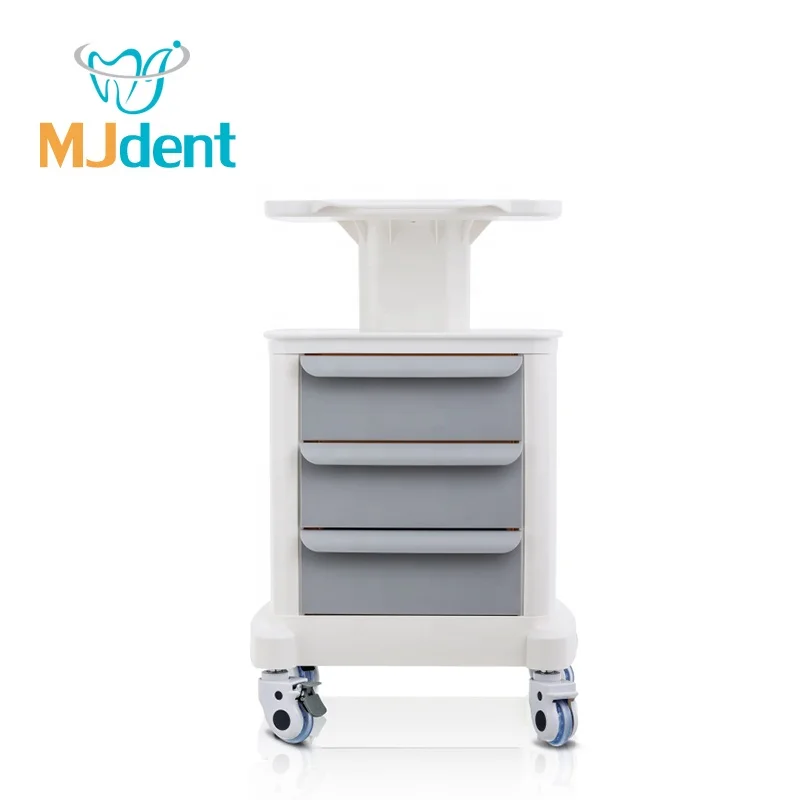 denta Clinic Cabinet With Drawers , Portable denta Unit Mobile denta Trolley