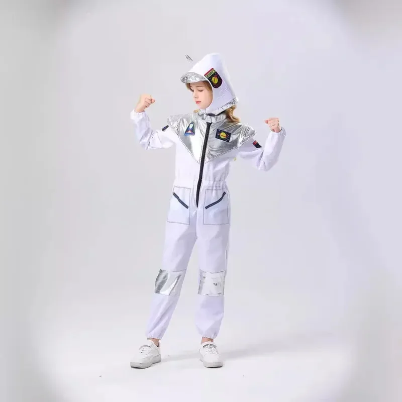 

Spacesuit Astronaut Stage Costume for Children, Cosplay
