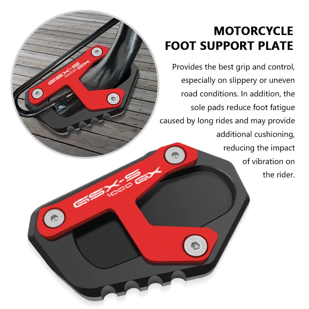 For gsxs1000gx GSXS 1000GX 2024 extended side support extended side support Motorcycle accessories foot support side support sid