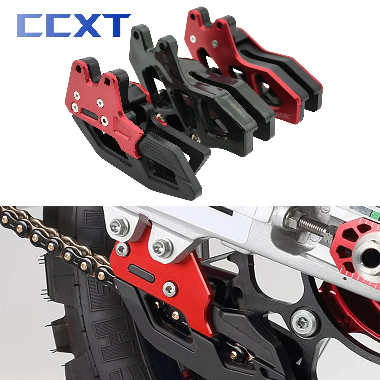 Motorcycle CNC Aluminum Chain Guide Guard Protector For Honda CRF250L CRF250M CRF300L RALLY CRF125F CRF230F CRF250F Universal