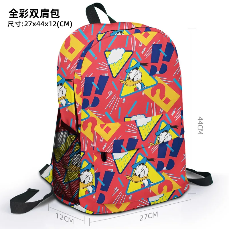 Disney Donald Duck S99871 Fashion Anime Customized Backpack Rucksacks Casual Cartoon Bag Travel Knapsack Unisex Gift