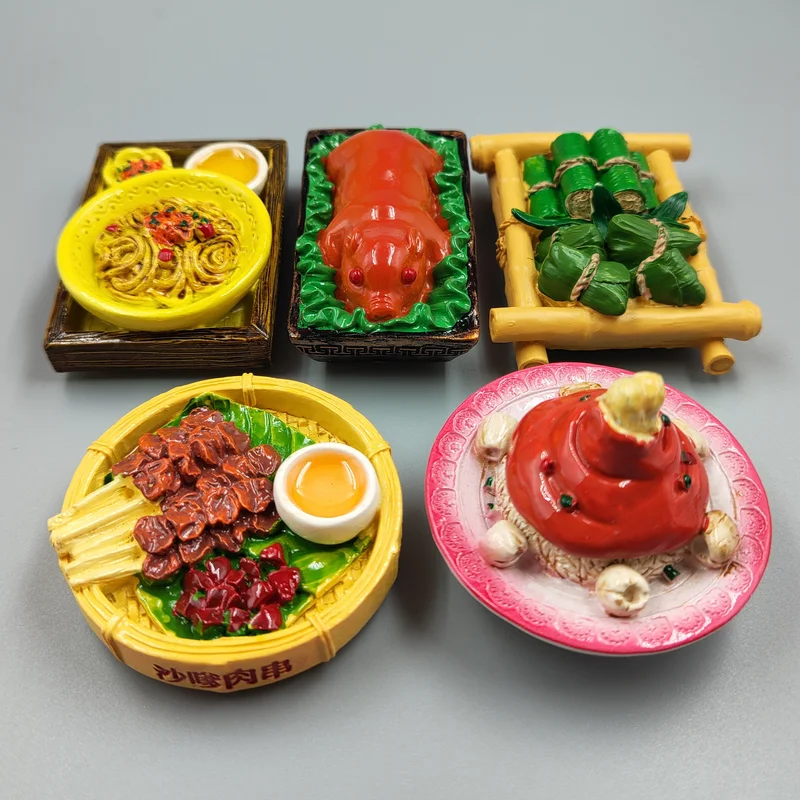 

Creative Simulation Food 3D Fridge Magnets Magnetic Decoration Magnet Refrigerator Paste Fridge Whiteboard Office Kitchen DIY