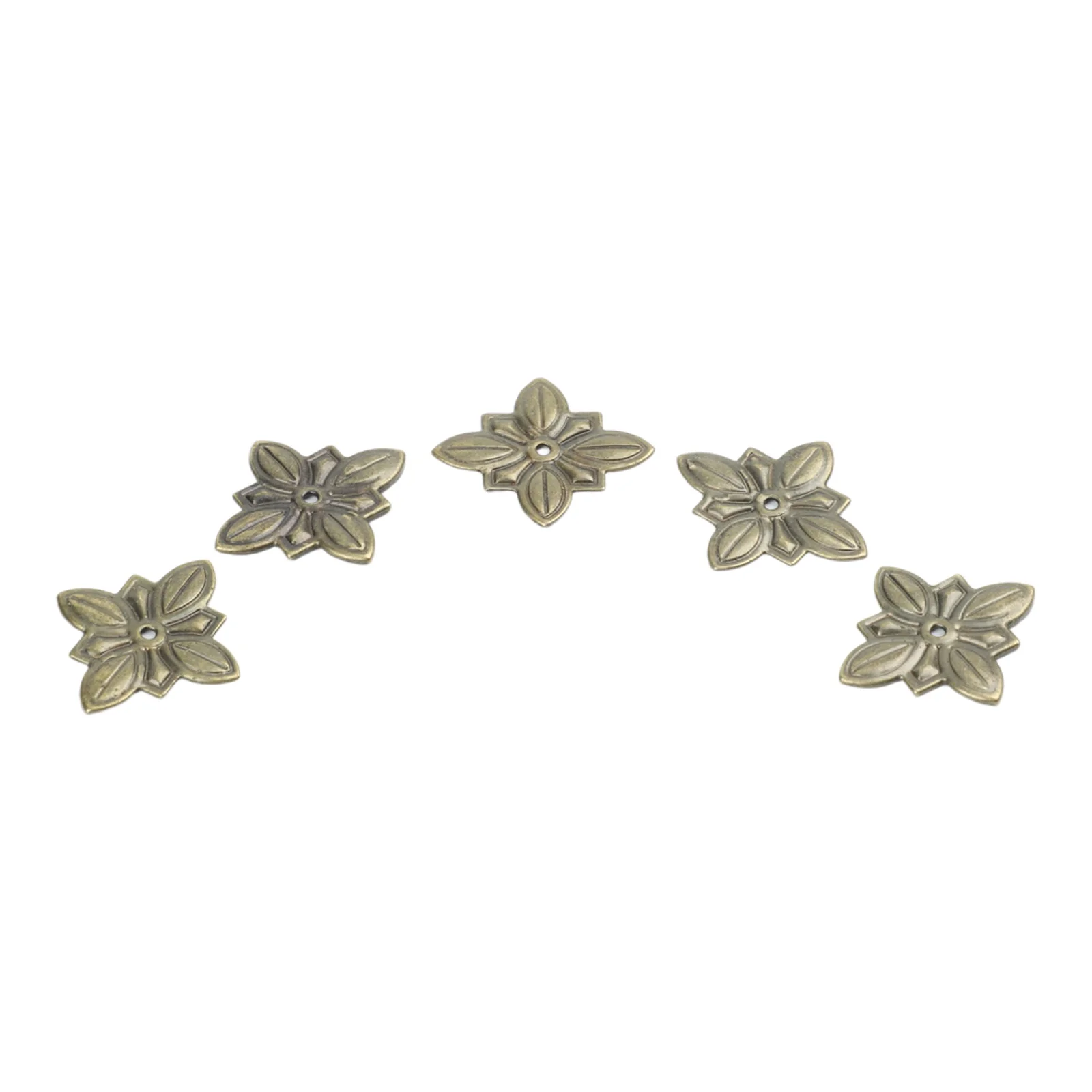 Crafting Projects Vintage Decoration Jewelry Box Rivet Bronze Decorative Pieces For Crafting Unique Vintage Aesthetic