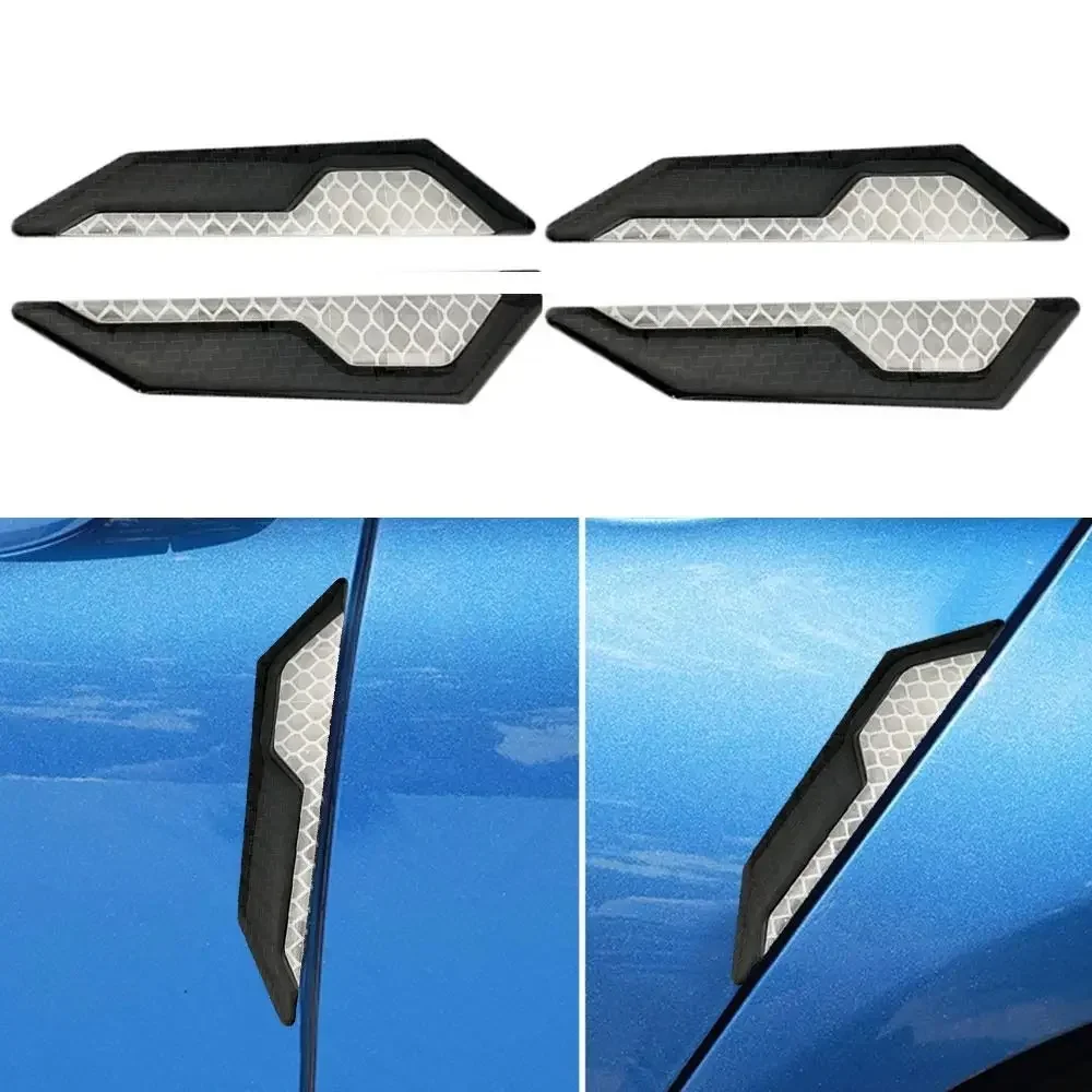 4pcs Self-adhesive Scratch Protective Stickers Car Door Handle Bowl Cars Sticker Anti-collision Protection Strip car accessories