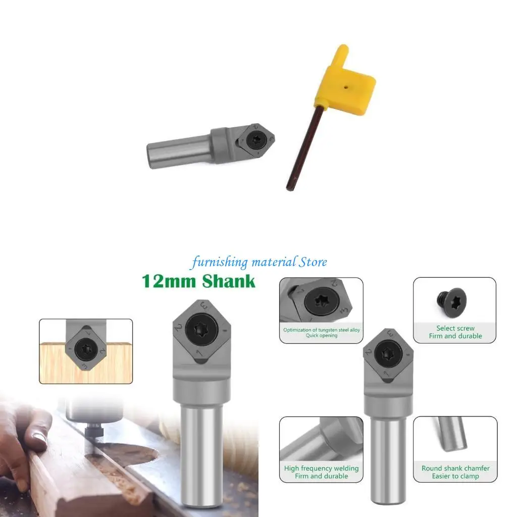 Y5GD Excelente durabilidad durabilidad Vtype Spype Brotón CNC-Router Resistente calor 45# Marco sólido