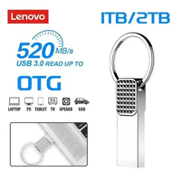 Lenovo 2TB Metal USB Flash Drive USB 3.2 Interface USB Keyring 1TB/512GB Type-C USB Drive Mini Mobile Flash Drive