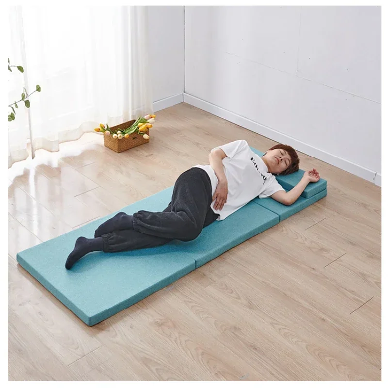 

Lazy Sponge Mattress: Children's Nap Mats, Portable Office Lunch Break Beds, Foldable Japanese Tatami Mat for Thickened Comfort