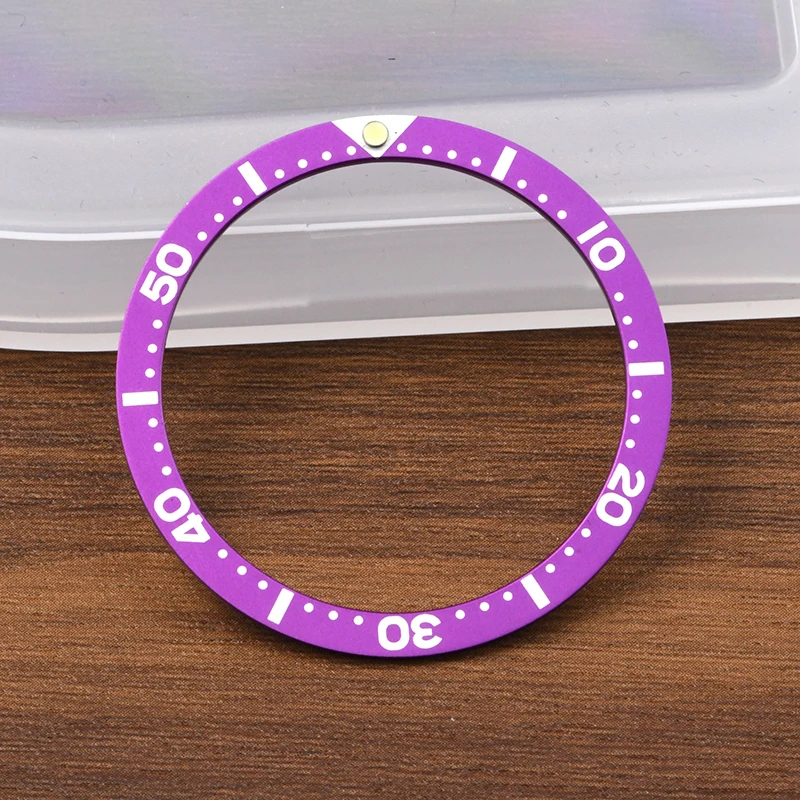 

31.5-38mm HEIMDALLR Bezel Insert Aluminium C3 Luminous SKX007 009 6105 For NH35 NH36 Movement Dive Watch Automatic Watch BEZEL