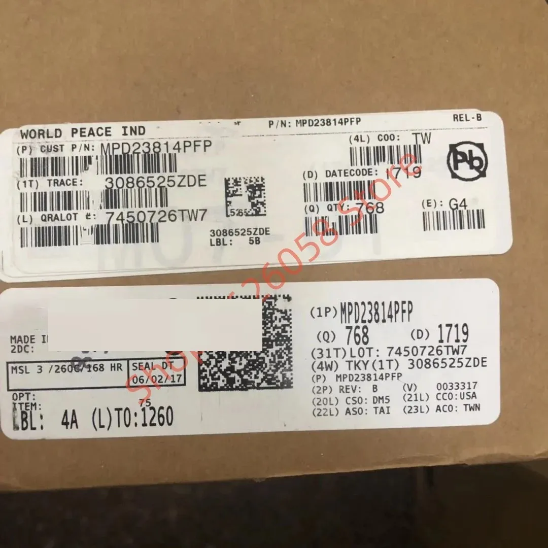 

MPD23814PFP QFP 2PCS/LOT Original and authentic, free shipping