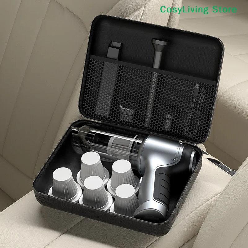 [CL]Portable Storage Box Eva Hard Shell Digital Storage Car Vacuum Cleaner Protective Bag Storage Box Carry Bag Tote Pouch[CL]