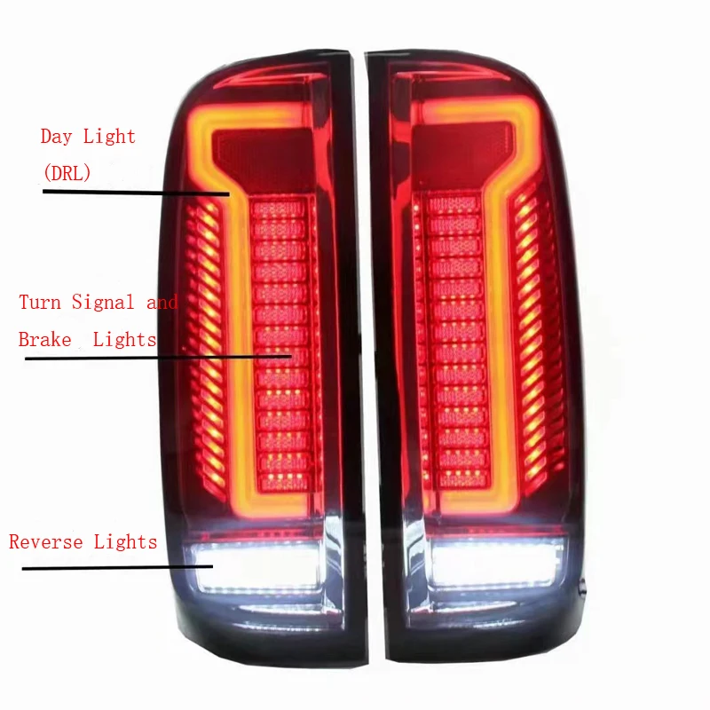 Auto Exterior Led Rear Tail Light Lamp For Chevrolet Colorado S10 Holden Chevry Brake Turn Signal Lights Lamps 2012-2021