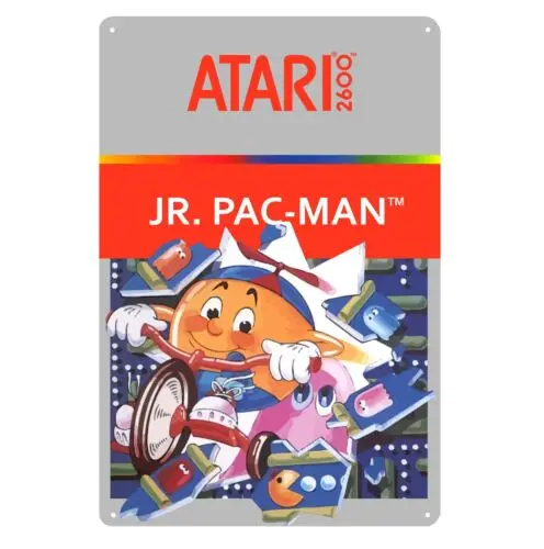 Jr Retro Video Game Metal Poster Tin Sign 20*30cm