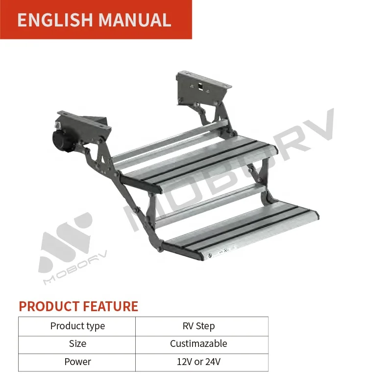 2025 Moborv Camper Onderdeel Recreatievoertuig Camper Accessoire Kampeeraccessoires Rv Step