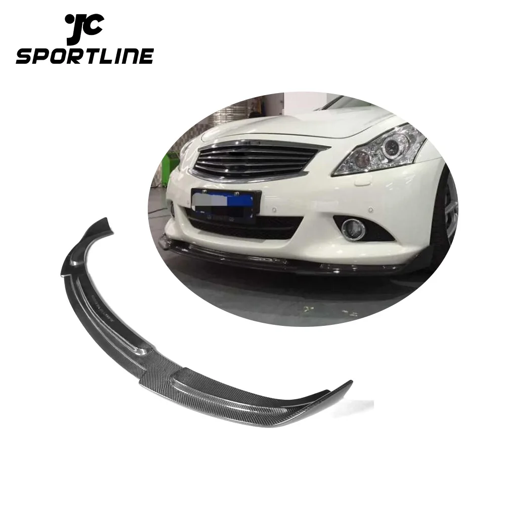 

Carbon Fiber Front Bumper Spoiler Lip For G37 2009-2013