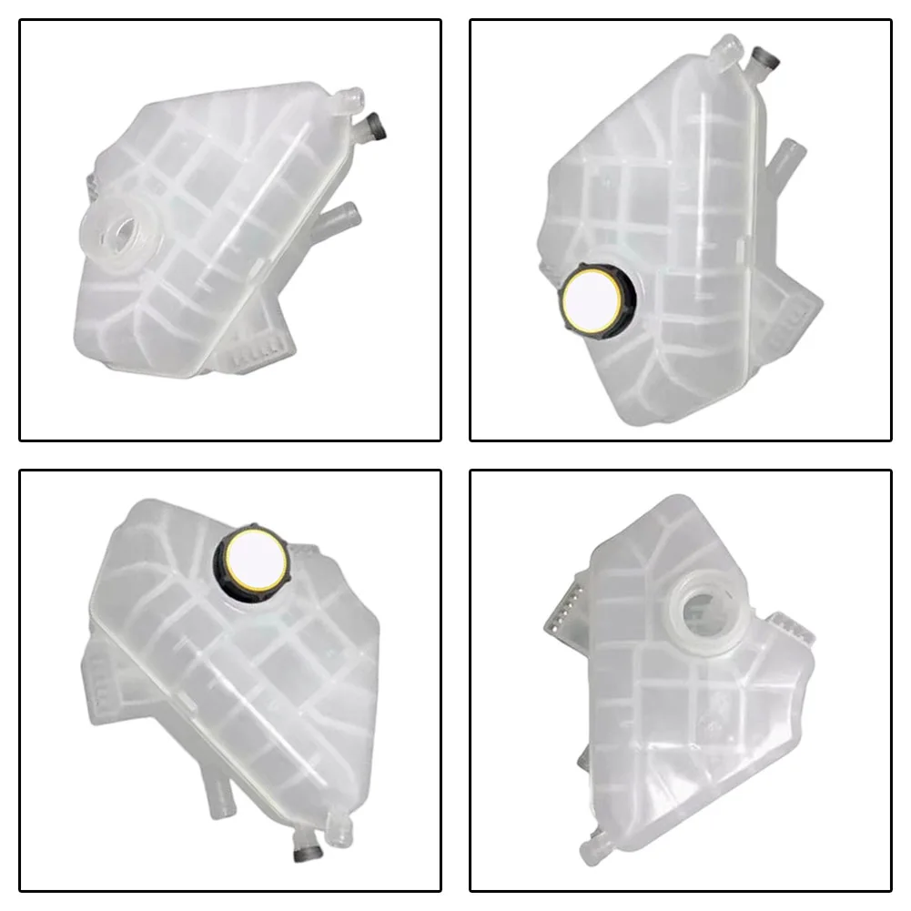 Coolant Expansion Tank 8V218K218AB For Ford For Fiesta For Mk7 2008-19 For EcoSport 2013-17 With Cap Overflow Reservoir Replacem