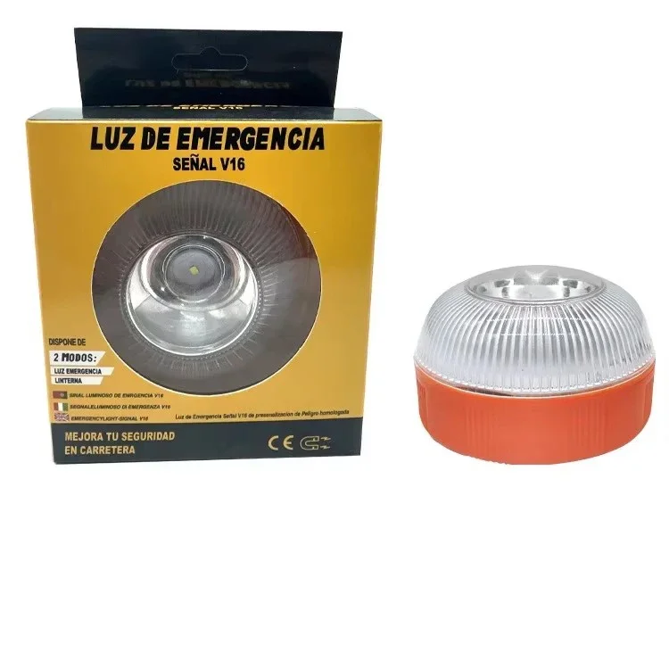 2025 Explosion Flash Warning Light Multi-purpose Warning Light White Lights Emergency Lighting LED Car Roadblock Lamps Box Hot