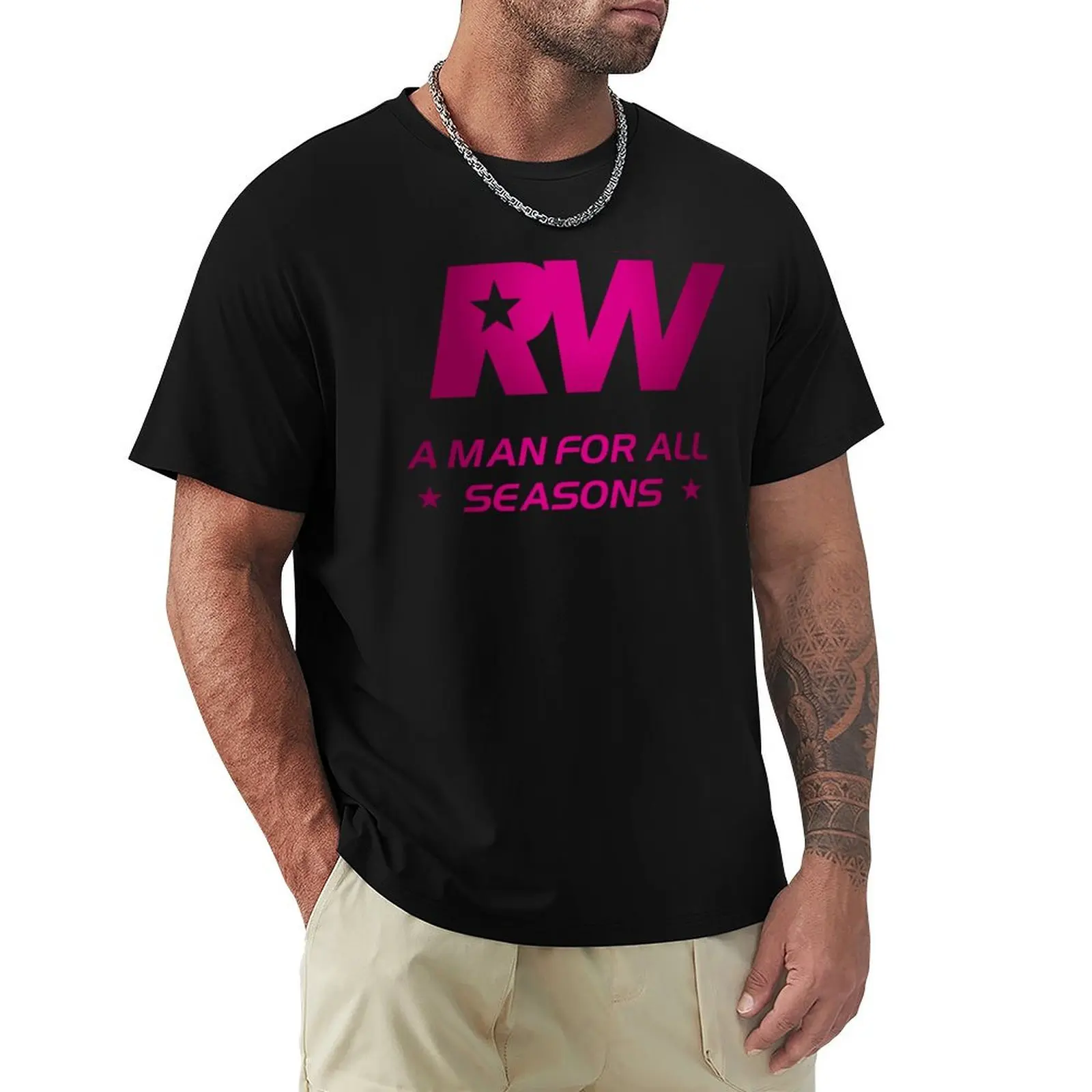 Robbie Williams. A Man for All Seasons T-Shirt Sports Basic Short Sleeve T-Shirt