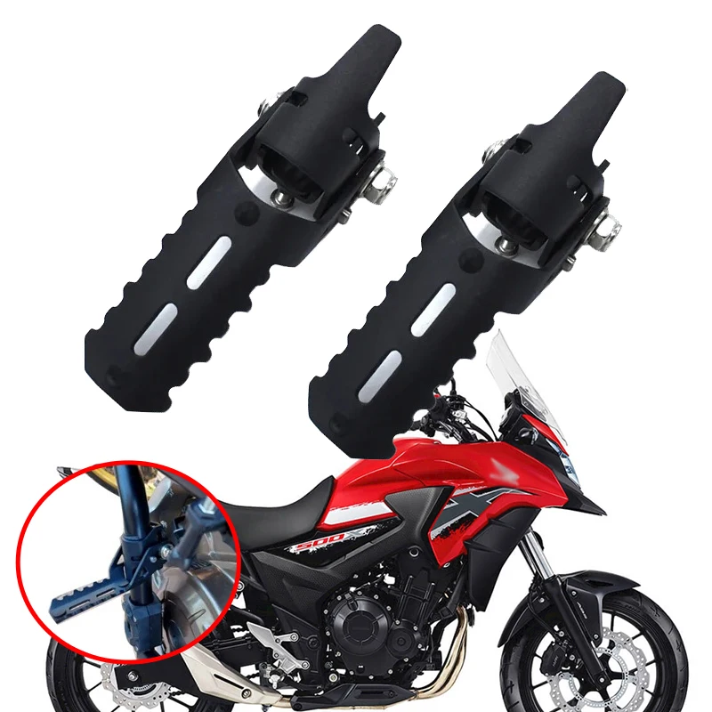 

Fit For Honda CB400X CB500X NC750X Folding Foot Rests NC 750 X Folding Footrests Clamps Motorcycle Accessories Front Foot Pegs