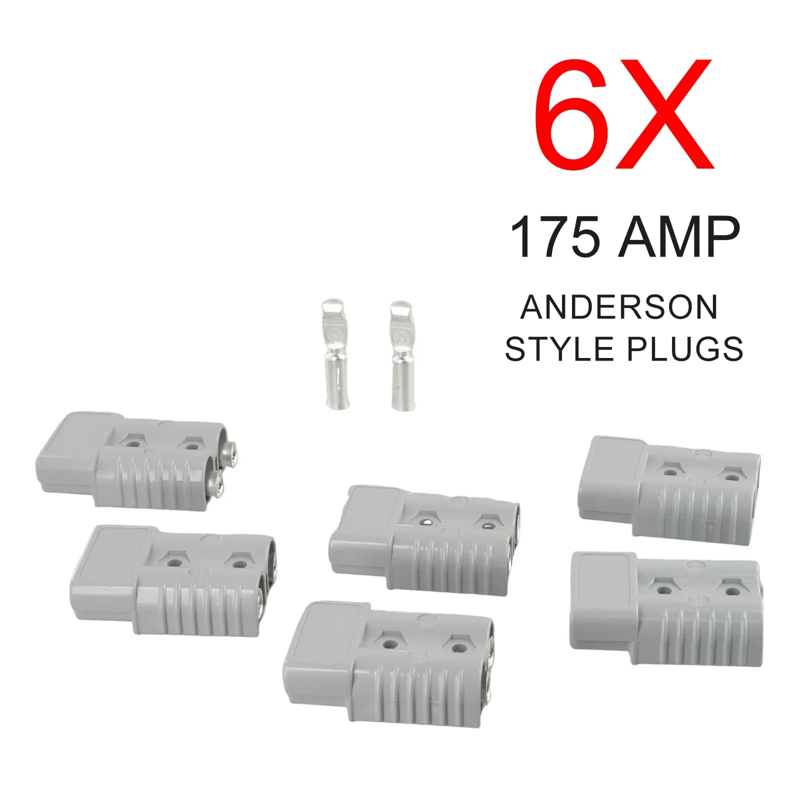 Terminal Connector For Trailer Connector Connection Low Resistance Solid Copper 180*180*40mm 6B&S / 6AWG DC Power