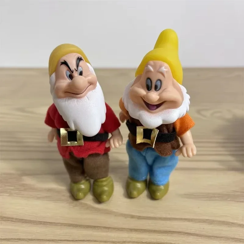 10cm disney neve branca e os sete anões 7 pçs figura de ação brinquedos princesa pvc coleção crianças presentes aniversário