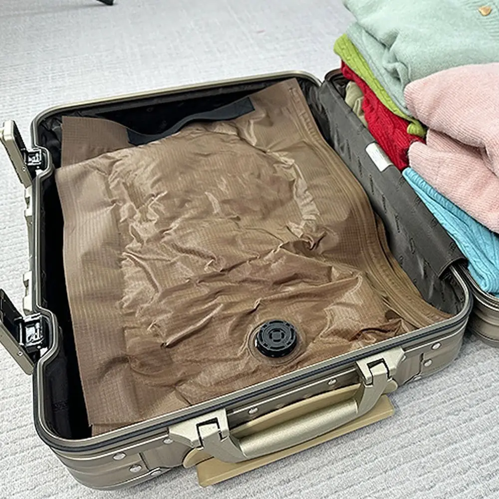 

Large Capacity Vacuum Storage Bags Hand Roll-Up Waterproof Compression Bags Dustproof Moisture-proof Clothing Storage Bag