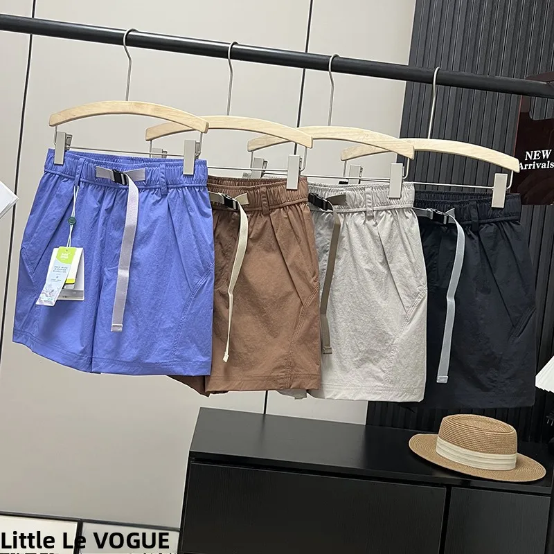 Esportes ao ar livre orts qui seco respirável resistente à água fresco leve umidade ng fino cintura alta calças casuais