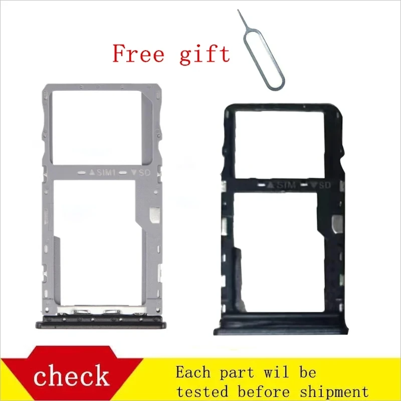

Подходит для TCL 20SE 20XE T671H 5087z 5087w SIM - карт лоток кронштейн для SIM - карт адаптер слотов и кронштейн для Micro SD - карт со свободно всплывающими выводами