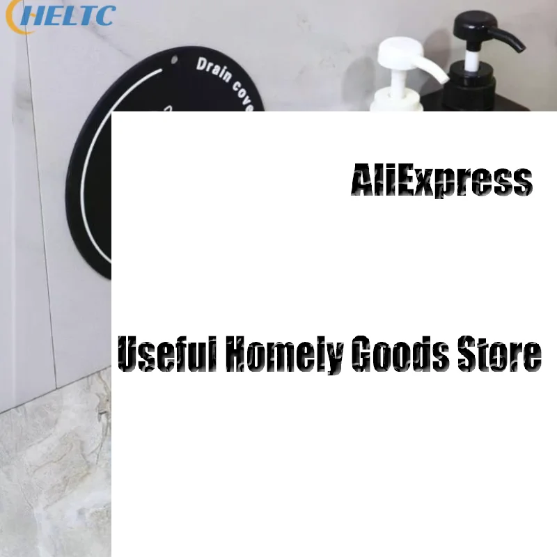 1Pcs Washable Silicone Sewer Floor Drain Cover Anti-skid Anti-blocking Deodorant Cover Anti Odor Bathroom Sink Covers Kitchen