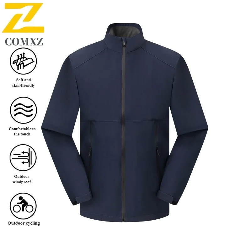 EiAO سترة واقية الوقوف طوق زوجين مقاوم للماء تنفس سترة خارجية للمشي التخييم الصيد العصرية معطف السفر 2025 #6