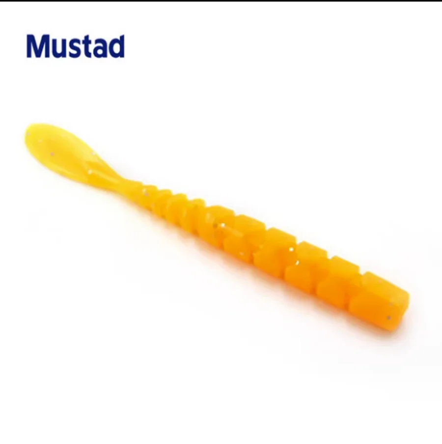 Mustad【 Flattail soft bait 】5cm0.45g Lua Perch micro T tail bait root fishing