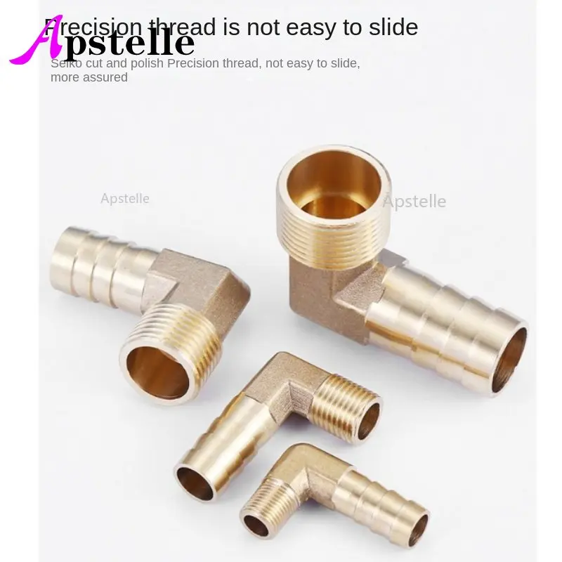 APSTELLE 6 8 10 12 14 16 مللي متر خرطوم بارب موصل خرطوم ذيل الموضوع 1/8 1/4 3/8 1/2 BSP PL معبد موصل النحاس الأنابيب المناسب