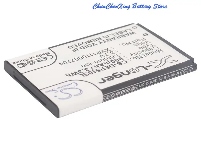 Replacement 3.7V 900mAh Battery DBC-800A for Doro PhoneEasy 500 506 508 509 510 515 715 530X 1362 2414 6030 6520 500GSM