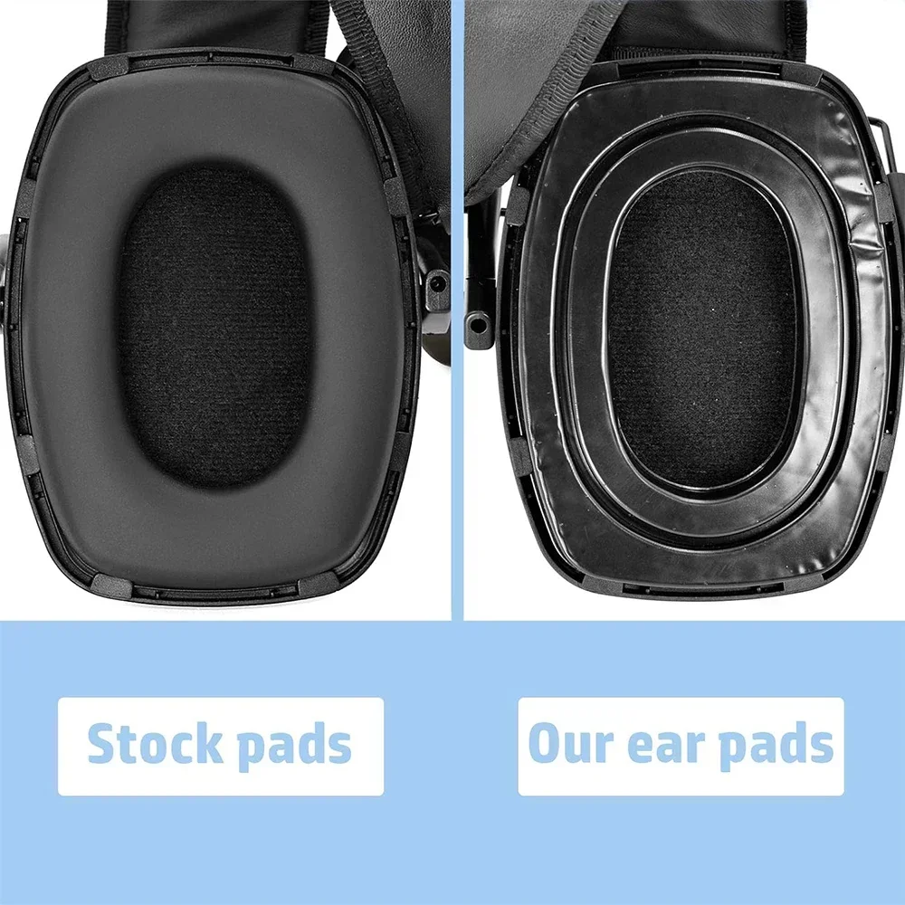 Sightlines Gel Ear Pads For Howard Leight Impact Sport Electronic Shooting Earmuff Hunting hearing protection Tactical Headset