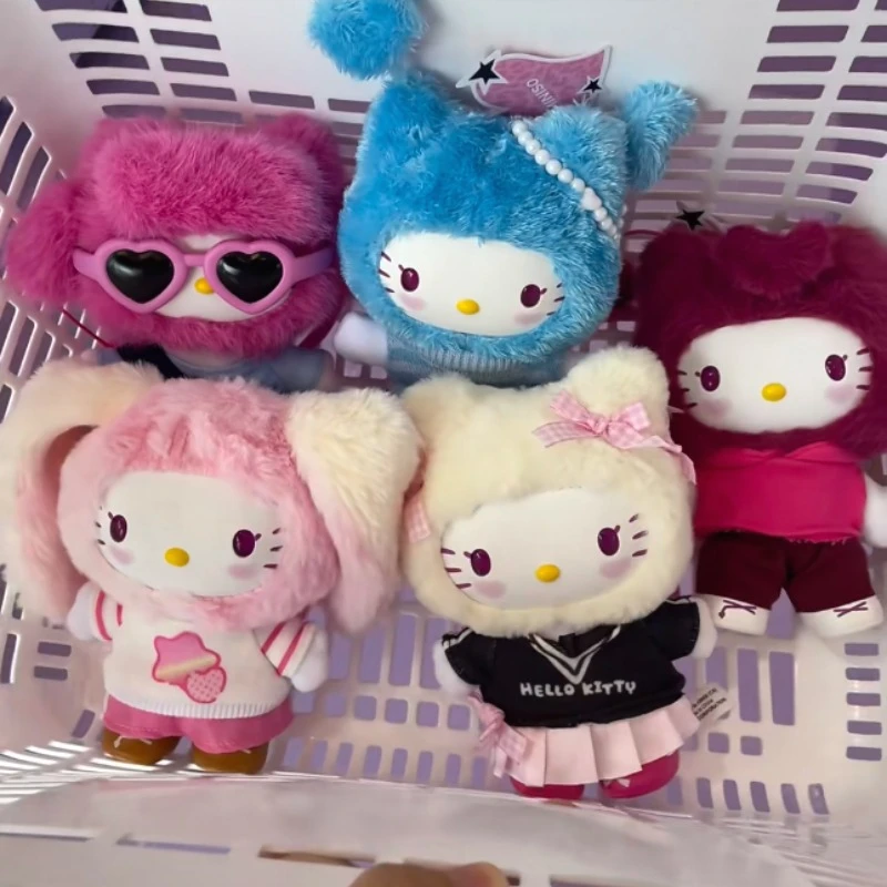

Sanrio Kitty POP STAR Series Blind Box Cute Vinyl Anime Figure Surprise Bag Pendant Mystery Box Collect Keychain Toys Girl Gifts