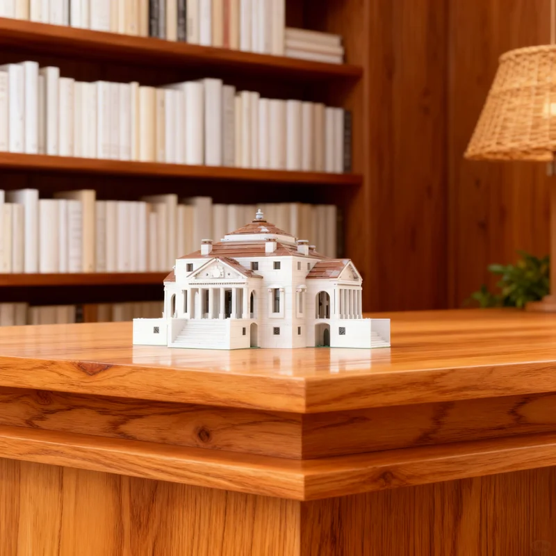 

3669pcs MOC Villa La Rotonda Almerico Capra Modular Streetscape Model Building Blocks Creative DIY Gift Display Decor Assemble