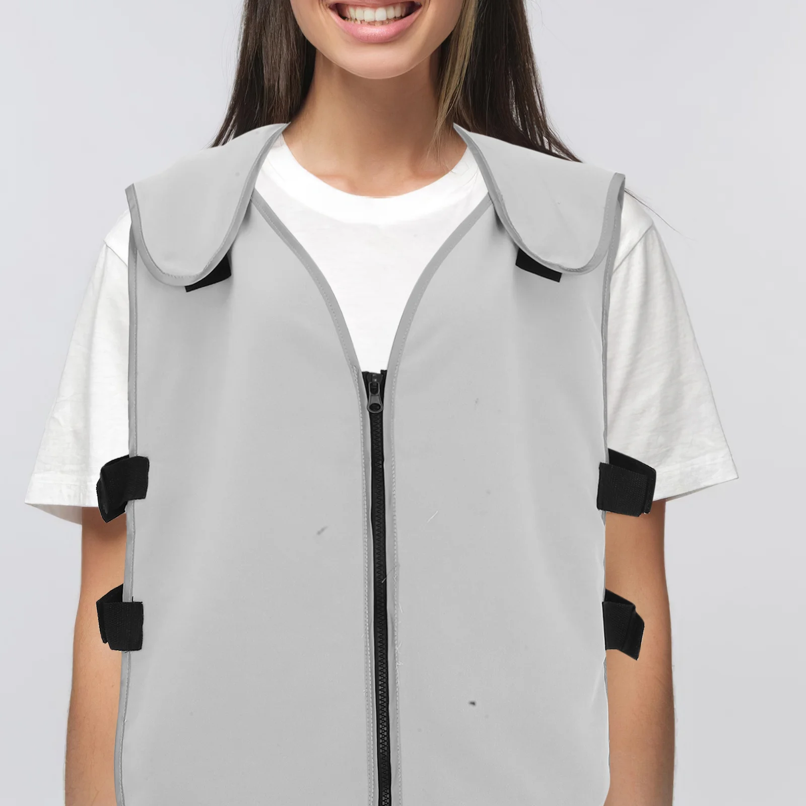 1 ensemble gilet de refroidissement paquets de glace refroidissement rapide réglable léger grande taille gilet d'été pour le travail en plein air Sports temps chaud