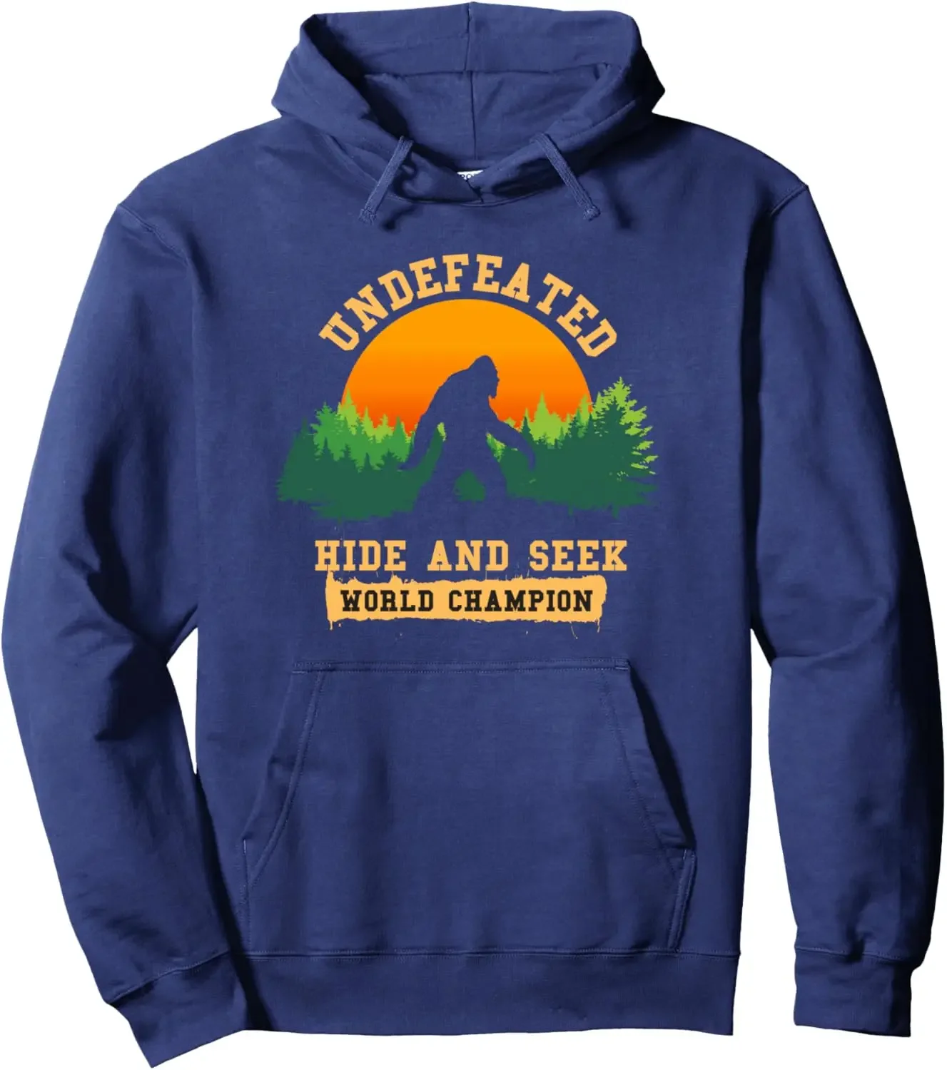 Bigfoot hoodie Undefeated Hide & Seek champion t shirt Pullover Hoodie