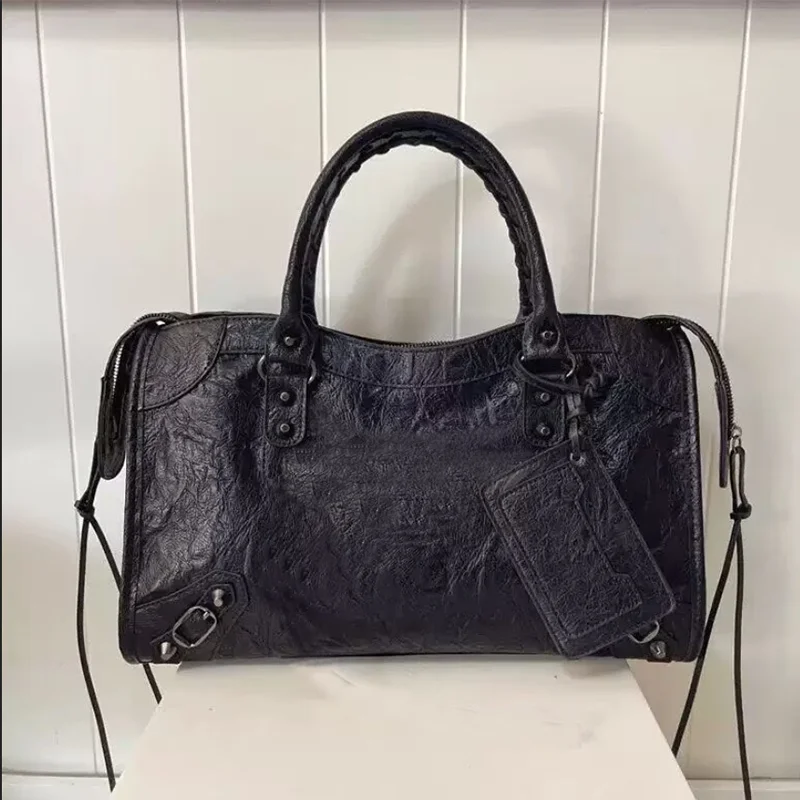 Handbags For Women 2026 New High Capacity Shoulder Bags Motorcycle Lady Travel Bag Luxury Brand Hobos bags Cross-body Handbags