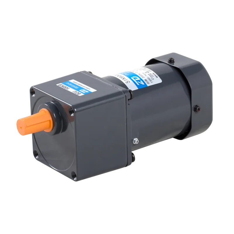 

60W 220V Induction Constant Speed Motor With Fan 5IK60GU-CF 90mm High Torque Low Noise Singal Phase Reinforced Gear Type Motors