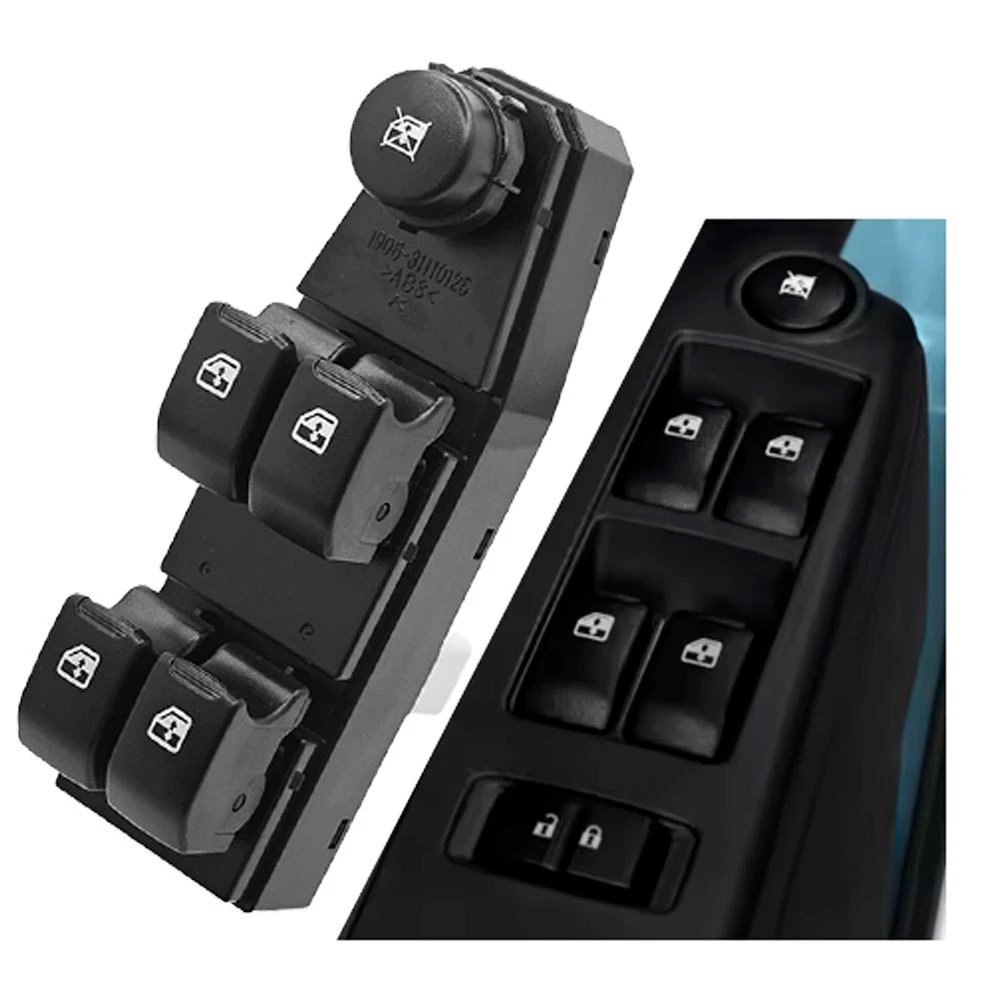 

Абсолютно новый 11-контактный электрический главный переключатель стеклоподъемников 96942497 для Chevrolet Spark 2013-2016 годов выпуска DWS1787