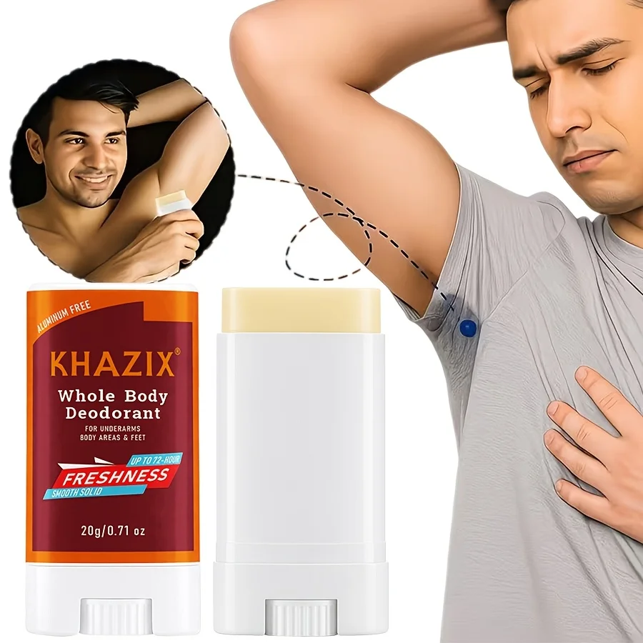 

20g universal deodorant for both men and women, aluminum-free, non-greasy formula, compact in size, suitable for all skin types