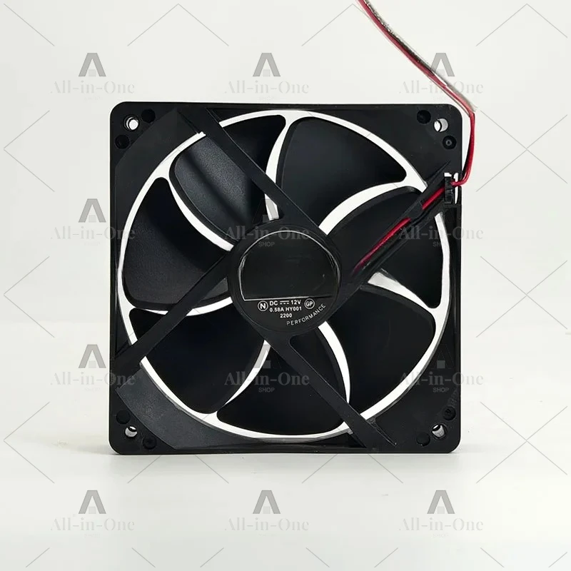 Original 100% Working HA1225H12F-Z 12V 0.58A cooling fan