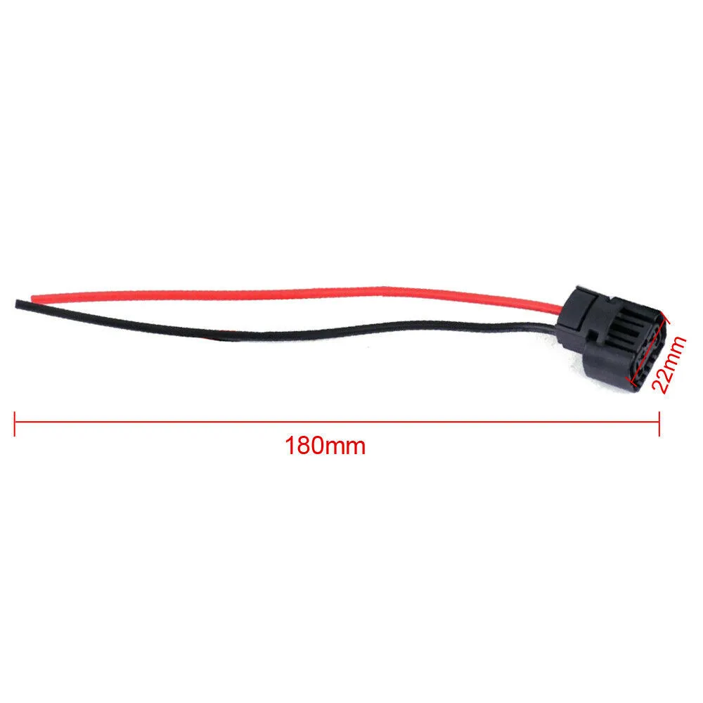 2pcs Car Lamp Holder 80 Degrees Celsius Wire Pigtail Female PS24W 5202 H16 Two Harness Fog Light Bulb Connector Plugs