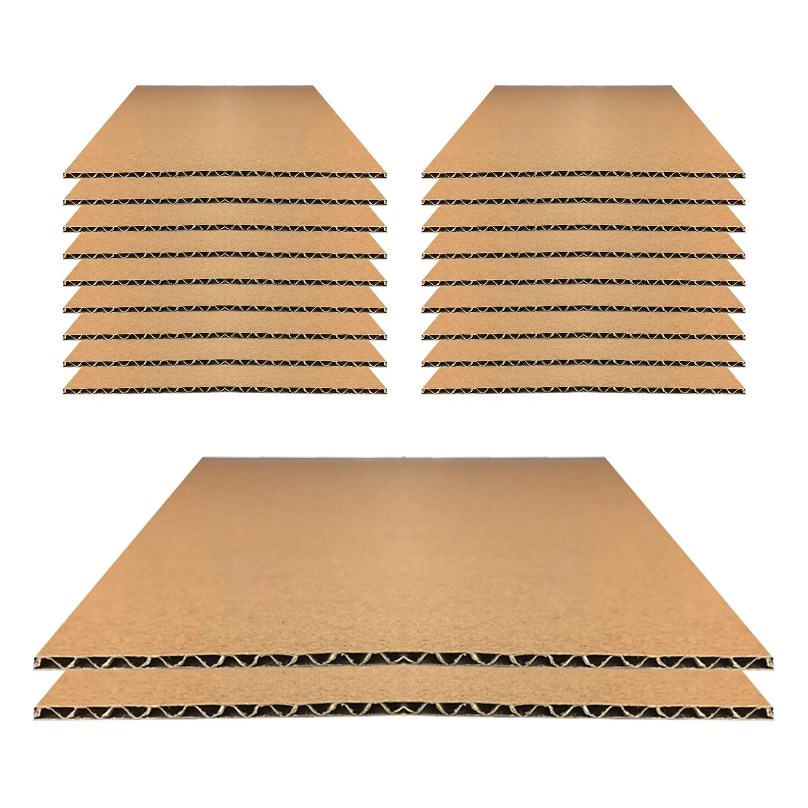 Corrugated Sheets Cardboard Cat House 4ft Super Thick Family Game Brown