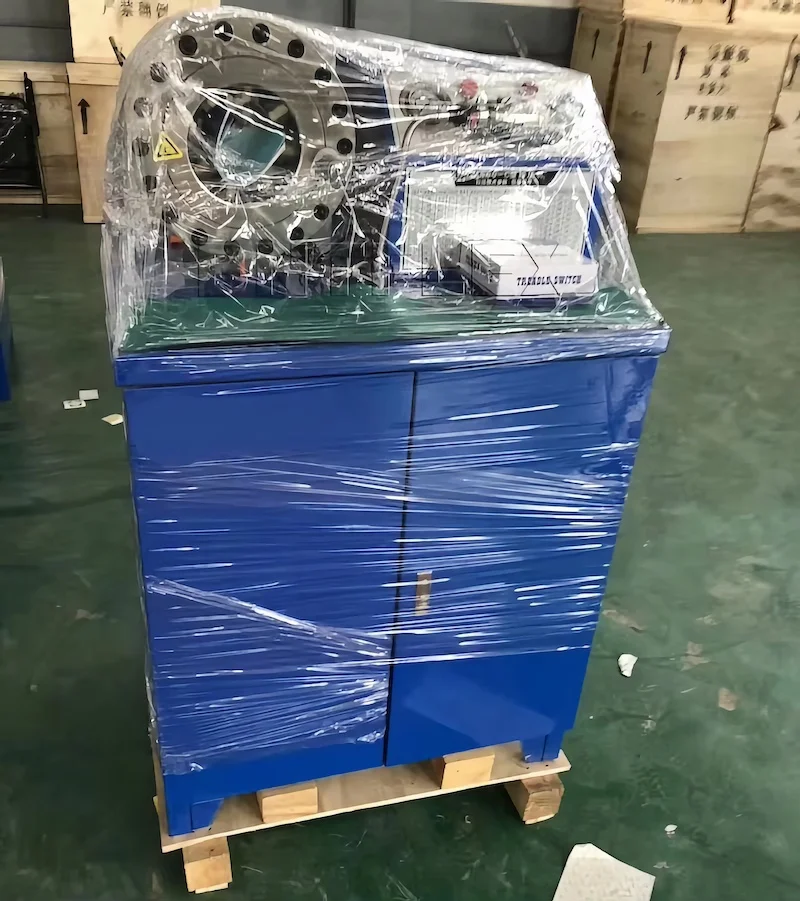 DX68 DX69 1/4"-2" High Pressure Hydraulic Pipe Rubber Hose Crimping Machine Hose Pressing Machine