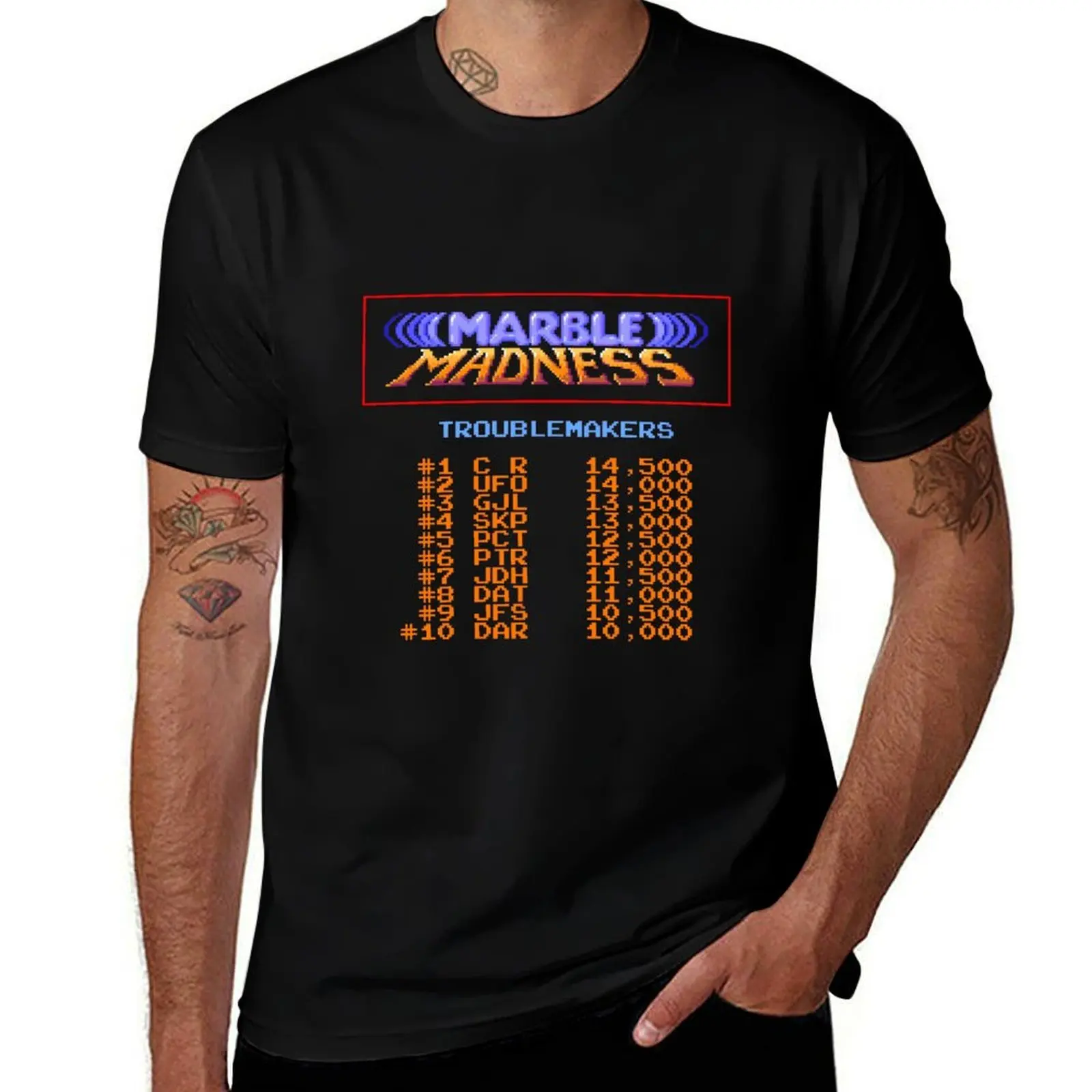 Marble Madness T-Shirt cotton t shirt pack man t shirts for men T-Shirt
