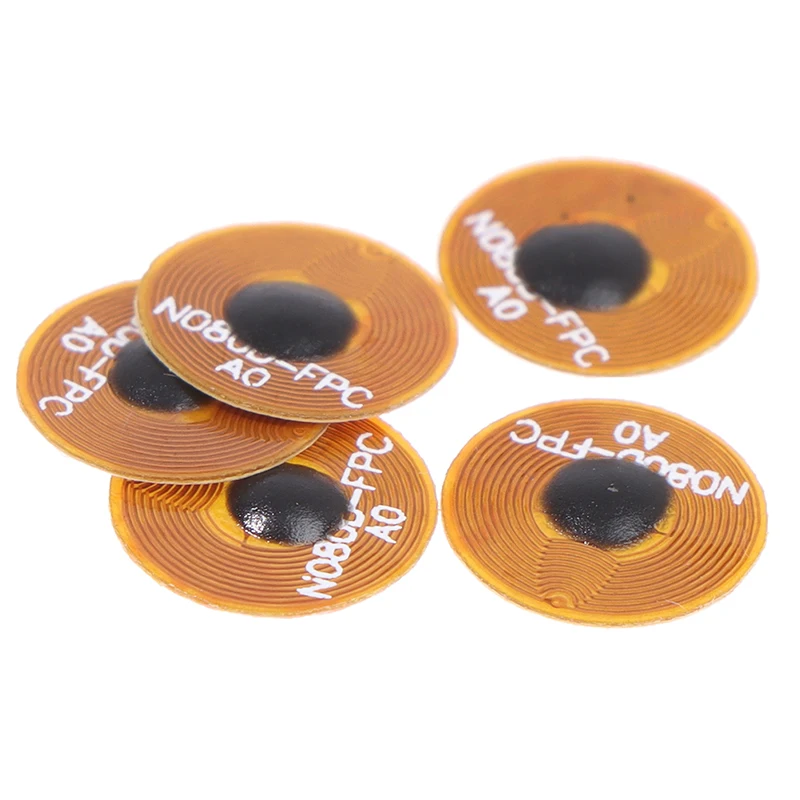 5 Stuks Ntag213 13.56 Mhz Fpc Tag Voor Alle Nfc Telefoon/Ntag 213 Micro Chip 8Mm