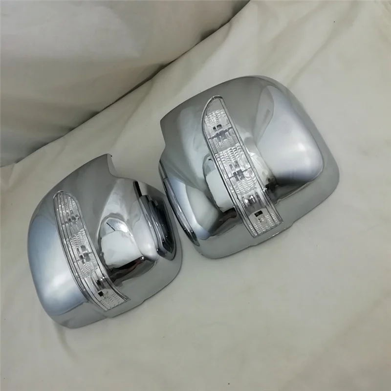 

A80X-Car Rearview Side Door Mirror Cover Trim For Toyota Hiace Commuter 2005-2014 Protection Cap Car Accessories