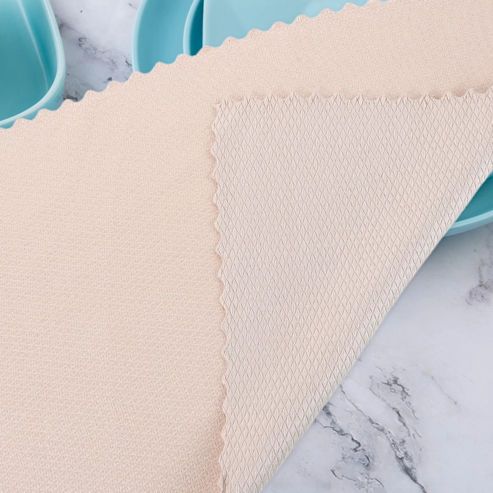 

10Pcs Heavy Duty Kitchen Dish Rags Super Absorbent Washing Cloths Nonstick for Grease Easy Clean for Home Restaurant Use