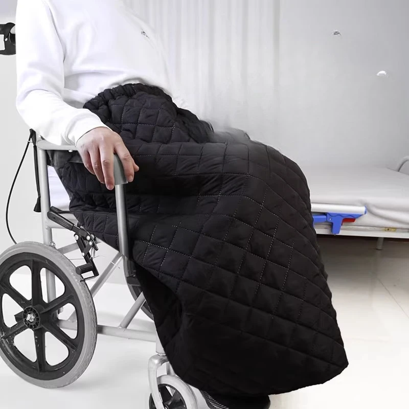Wheelchair Outdoor Winter Blanket, Windproof Leg Warmer for Elderly, Cold Weather Knee Cover Seniors with Handicap and Disabled